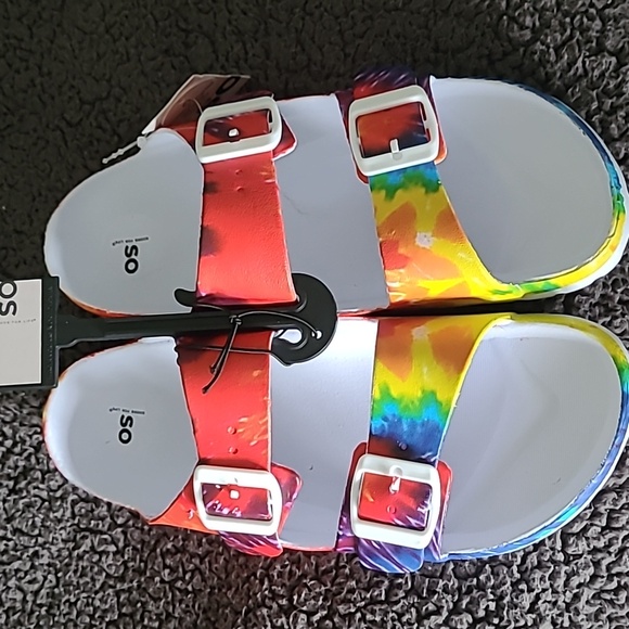 SO Tiedyed Womens Sandals. - Picture 2 of 7